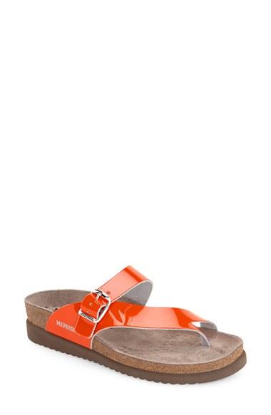 Women's Mephisto 'helen' Sandal M - Orange