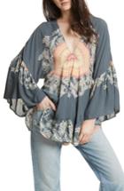 Women's Free People Sunset Dreams Ruffle Top - Black