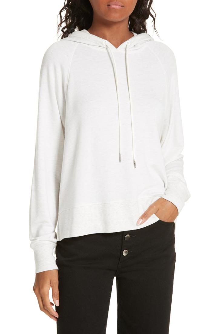 Women's Rag & Bone/jean Athletic Hoodie, Size - Grey