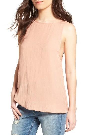Women's Treasure & Bond Satin Stripe Swing Tank