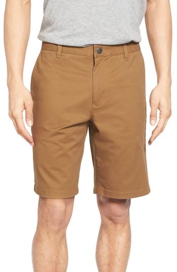 Men's Bonobos Stretch Washed Chino 9-inch Shorts - Brown