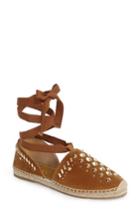 Women's Jimmy Choo Dolphin Espadrille Flat .5us / 35.5eu - Brown