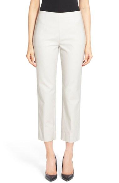 Women's Nic+zoe 'perfect' Side Zip Ankle Pants - Grey