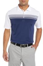 Men's Bobby Jones Xh20 Luna Colorblock Pique Polo, Size - White