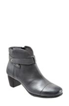 Women's Softwalk 'ivanhoe' Leather Bootie M - Grey