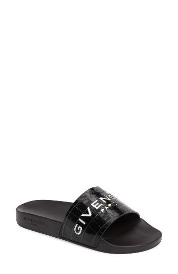 Women's Givenchy Logo Slide Sandal