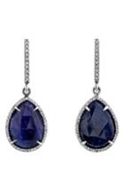 Women's Sheryl Lowe Sapphire Teardrop Earrings
