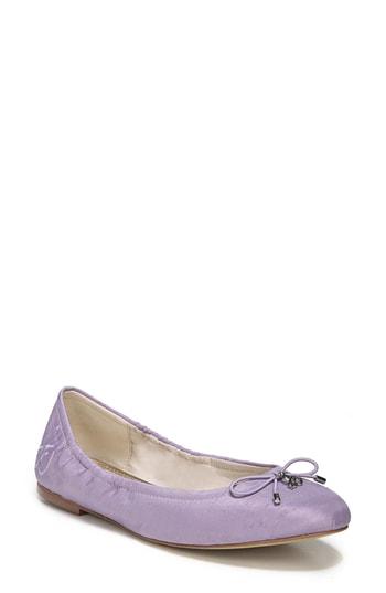 Women's Sam Edelman Felicia Flat M - Purple