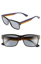 Men's Gucci Sylvie 58mm Sunglasses - Blue Multicolor