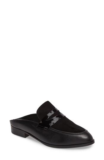 Women's Robert Clergerie Allan Loafer Mule Us / 37.5eu - Black