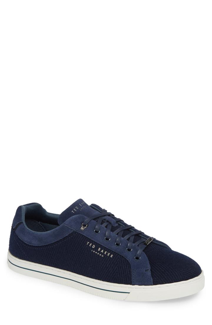 Men's Ted Baker London Werill Sneaker .5 M - Blue