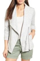 Women's Caslon Stella Knit Jacket, Size - Grey