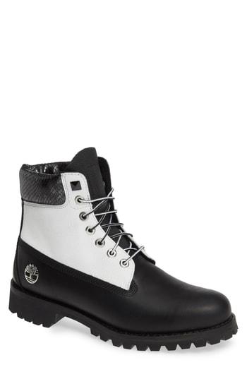 Men's Timberland Social Scene Waterproof Boot M - White
