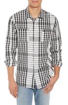 Men's Scotch & Soda Check Tea Towel Sport Shirt