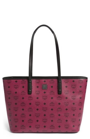 Mcm Medium Anya Coated Canvas Tote -