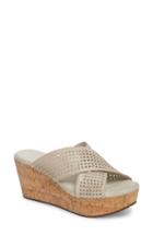 Women's Chocolat Blu Wamblee Wedge Sandal M - White