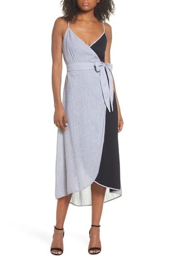Women's Thml Cami Wrap Midi Dress - Black