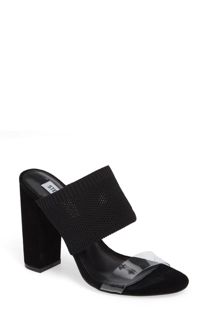 Women's Steve Madden Romy Sandal M - Black