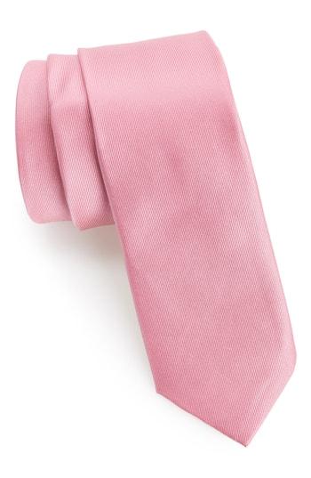 Men's 1901 Lucaya Solid Silk Tie, Size - Pink