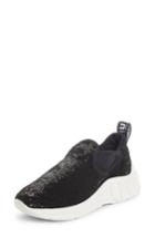 Women's Miu Miu Sequin Slip-on Sneaker Us / 35eu - Black