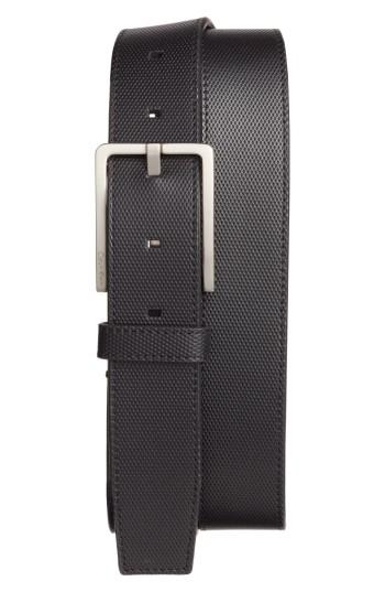 Men's Calvin Klein Leather Belt - Black