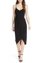 Women's Soprano Pleated Body-con Dress - Black