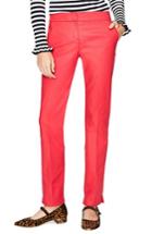 Women's Boden Richmond Stretch Cotton Trousers - Pink