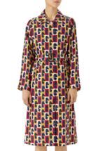 Women's Gucci G-sequence Print Trench Coat Us / 40 It - Red