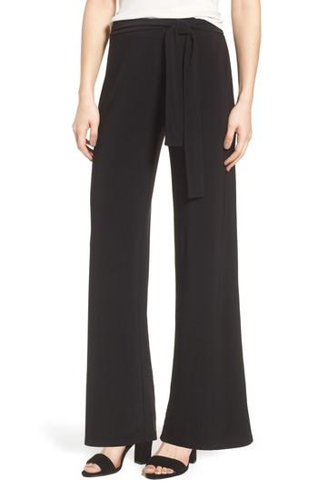 Women's Chaus Tie Waist Pants - Black