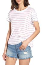 Women's Wildfox Simple Stripe Tee - White