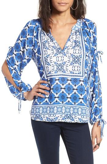 Women's Devlin Whitney Split Sleeve Blouse
