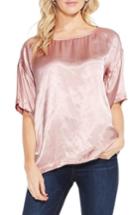 Women's Two By Vince Camuto Satin Tee - Pink
