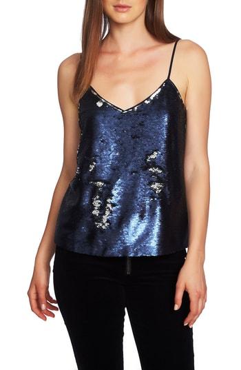 Women's 1.state Sequin Camisole - Blue