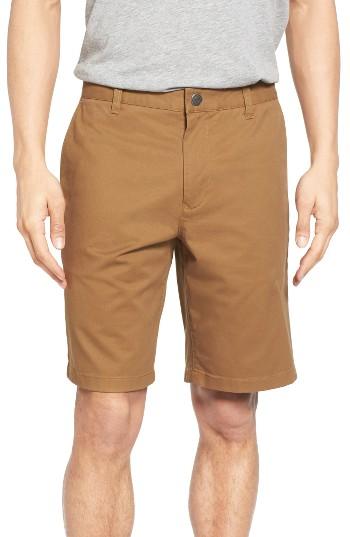 Men's Bonobos Stretch Washed Chino 9 Inch Shorts - Brown