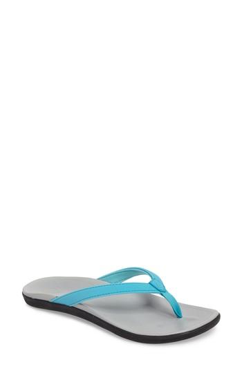 Women's Olukai 'ho Opio' Flip Flop M - Orange