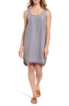 Women's Two By Vince Camuto Chambray Shift Dress - Grey