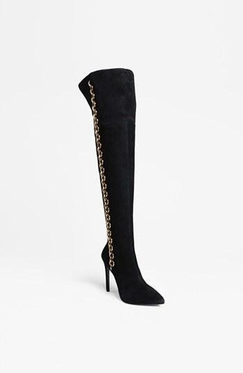 Via Spiga 'wray' Boot Womens Black Suede Size