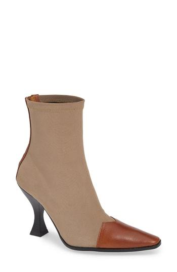 Women's Jeffrey Campbell Luzbel Bootie M - Brown