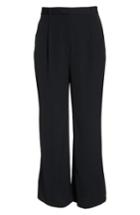 Women's Leith High Waist Flare Pants, Size - Black