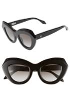 Women's Valley De La Luna 46mm Gradient Cat Eye Sunglasses -