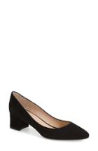 Women's Aquatalia 'phoebe' Weatherproof Almond Toe Pump M - Black