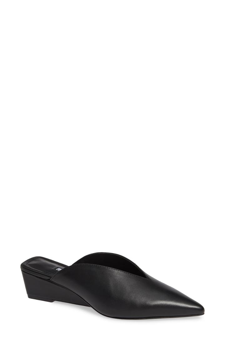 Women's Charles David Pyramid Mule M - Black