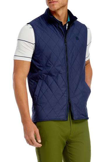 Men's G/fore Quilted Vest - Blue