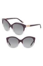 Women's Tiffany 56mm Sunglasses - Purple Gradient