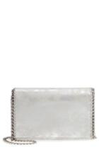 Women's Chelsea28 Faux Leather Wallet On A Chain - Metallic