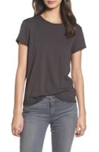 Women's James Perse Zig Zag Classic Tee - Grey