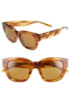 Women's Acne Studios 'frame' 46mm Sunglasses - Light Turtle/ Brown