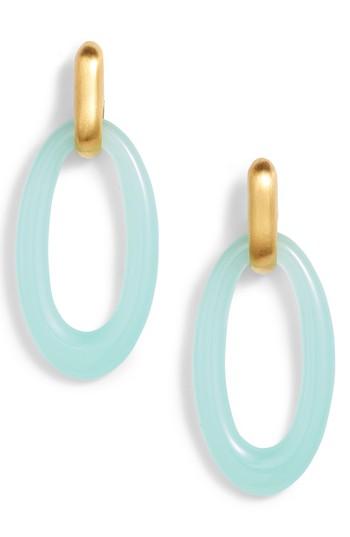 Women's Dean Davidson Lagoon Carved Crystal Drop Earrings