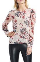 Women's Alexander Mcqueen Beetle Embellished Silk Satin Blouse Us / 42 It - Red