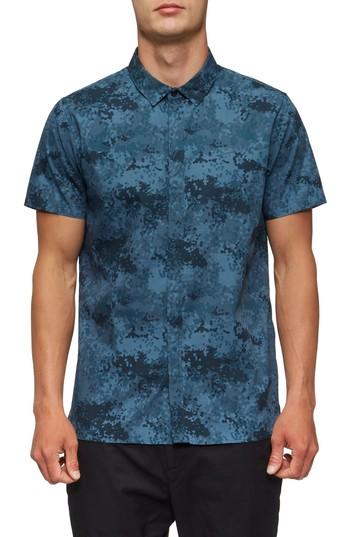 Men's Tavik Bexley Woven Shirt, Size - Green